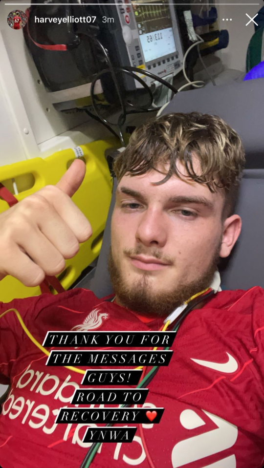 Harvey Elliott lên tiếng cảm ơn NHM