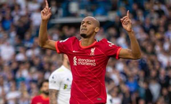Liverpool thang Leeds Fabinho