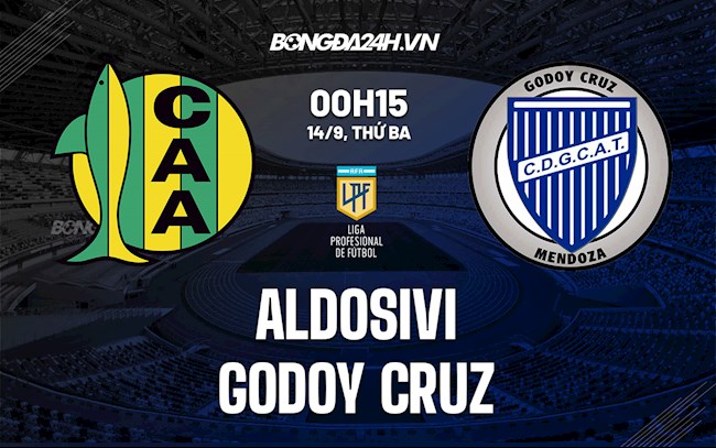 Nhận định, dự đoán Aldosivi vs Godoy Cruz 0h15 ngày 14/9 (VĐQG Argentina 2021)