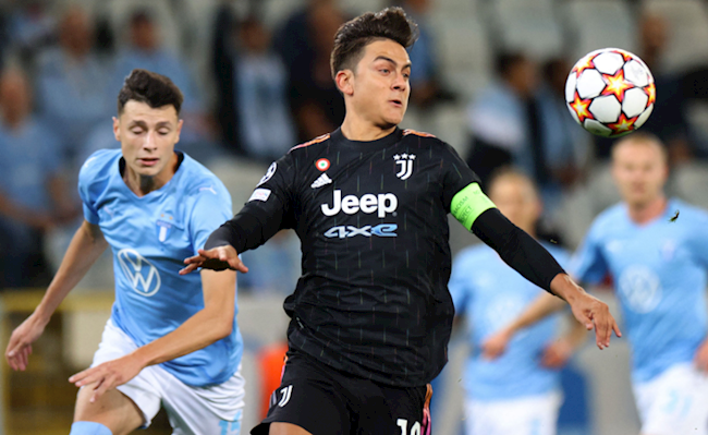 Dybala Juventus vs Malmo