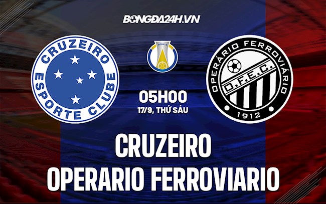 Cruzeiro vs Operario Ferroviario