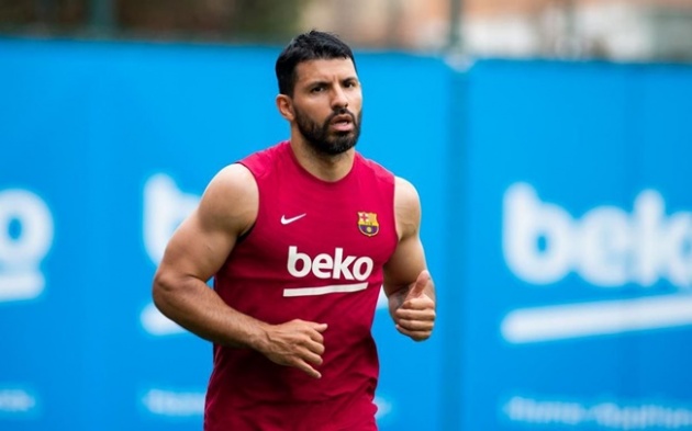 Aguero đang nỗ lực tập luyện để trở lại sớm nhất có thể Aguero đang nỗ lực tập luyện để trở lại sớm nhất có thể
