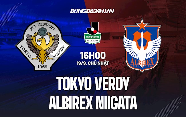 Nhận định Tokyo Verdy vs Albirex Niigata 16h00 ngày 19/9 (Hạng 2 Nhật Bản 2021)