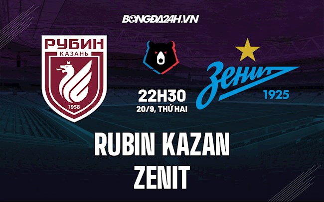 Rubin Kazan vs Zenit