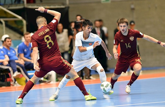 Nhìn lại cuộc đối đầu Futsal Việt Nam 0-7 Futsal Nga hình ảnh
