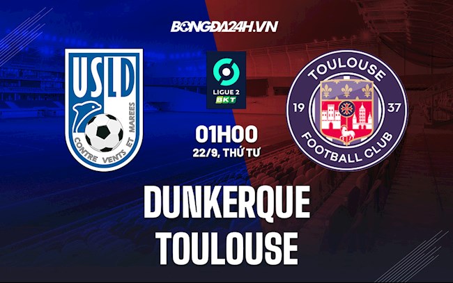 Soi kèo Dunkerque vs Toulouse Hạng 2 Pháp