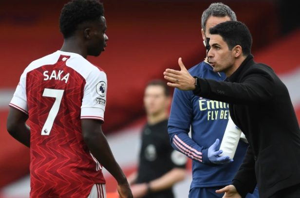Mikel Arteta nói về Bukayo Saka