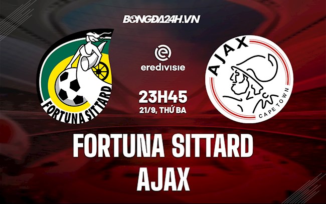 Nhận định Fortuna Sittard vs Ajax 23h45 ngày 21/9 (VĐQG Hà Lan 2021/22)
