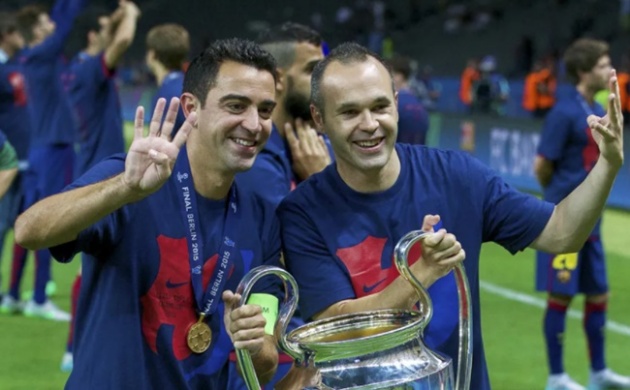 Iniesta ủng hộ Xavi dẫn dắt Barca