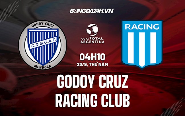 Soi kèo Godoy Cruz vs Racing Club Cúp QG Argentina 2021/22 Soi kèo Godoy Cruz vs Racing Club Cúp QG Argentina 2021/22