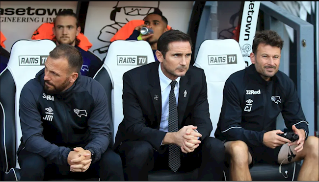 Derby từng lọt vào trận chung kết thăng hạng dưới thời Lampard vào năm 2019