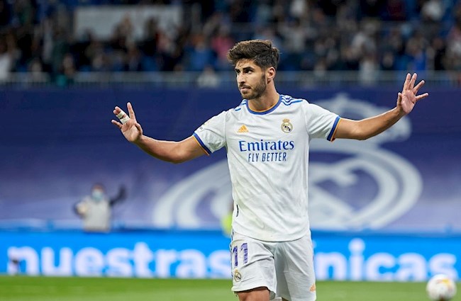 Marco Asensio lập hattrick trong chiến thắng của Real Madrid