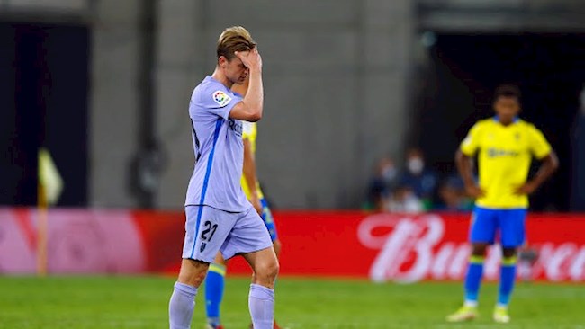 Những con số tệ hại của Barca sau trận hòa Cadiz