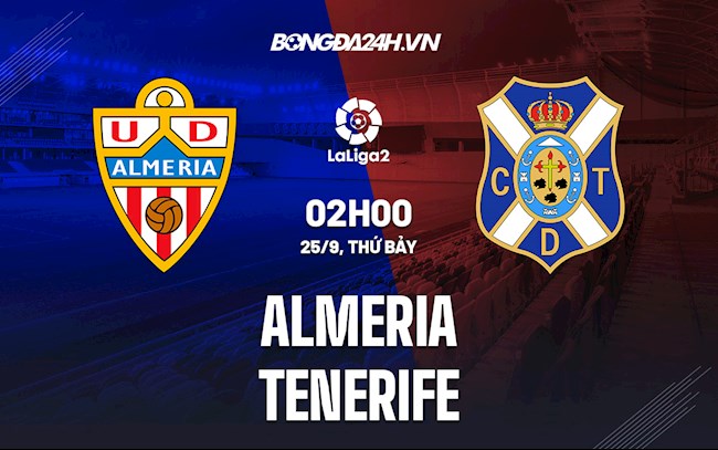Nhận định bóng đá Almeria vs Tenerife 2h00 ngày 25/9 (Hạng 2 Tây Ban Nha 2021/22)