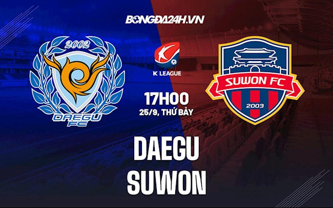 Soi kèo Daegu vs Suwon VĐQG Hàn Quốc Soi kèo Daegu vs Suwon VĐQG Hàn Quốc