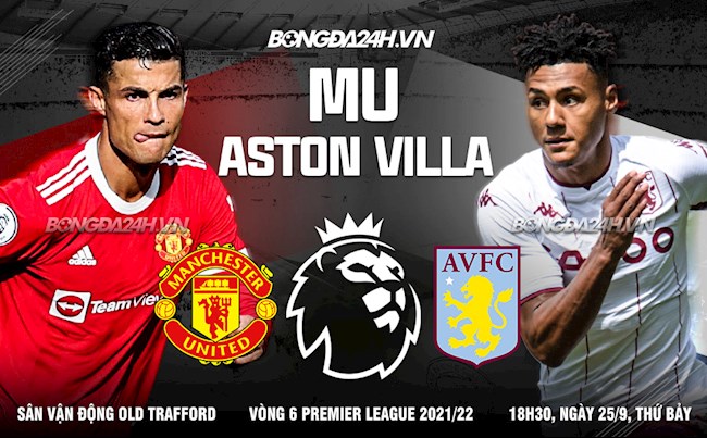 Nhận định MU vs Aston Villa (18h30 ngày 25/9): Thành bại tại Ronaldo
