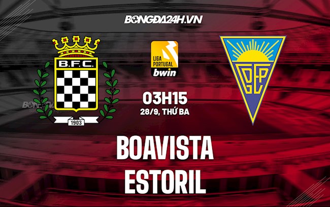 Nhận định, dự đoán Boavista vs Estoril 3h15 ngày 28/9 (VĐQG Bồ Đào Nha 2021/22)
