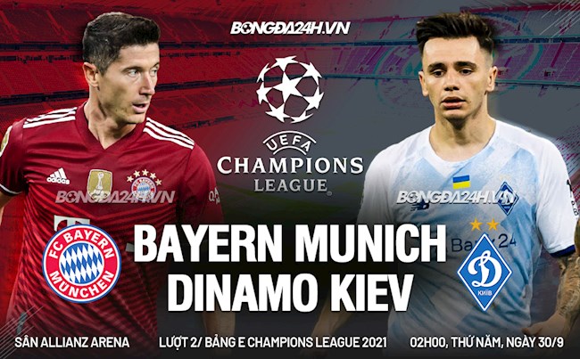 Nhận định Bayern Munich vs Dynamo Kiev (02h00 ngày 30/9): Hạ kẻ lót đường