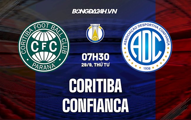 Soi kèo Coritiba vs Confianca Hạng 2 Brazil 2021/22