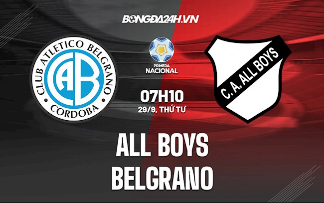 All Boys vs Belgrano