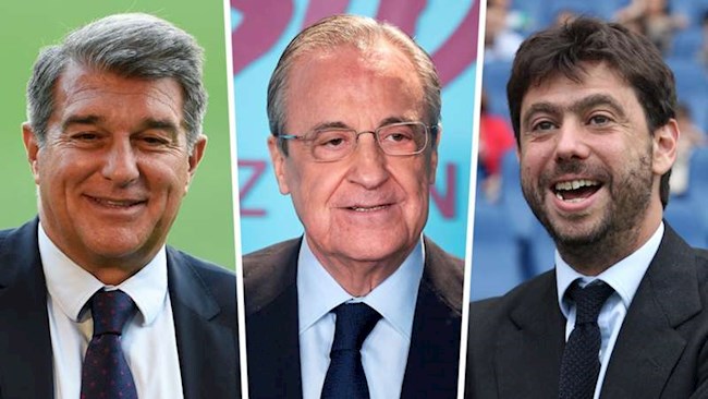 Laporta Perez va Agnelli Laporta Perez va Agnelli