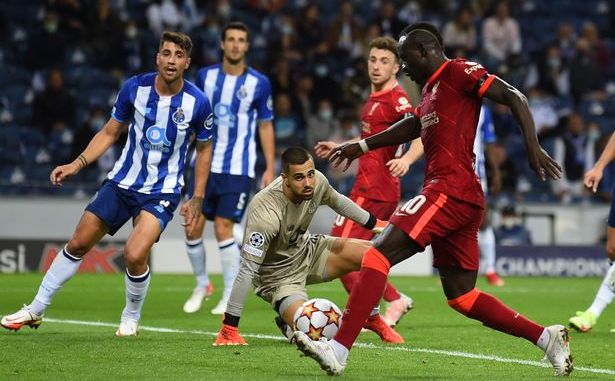 Porto 1-5 Liverpool Sadio Mane