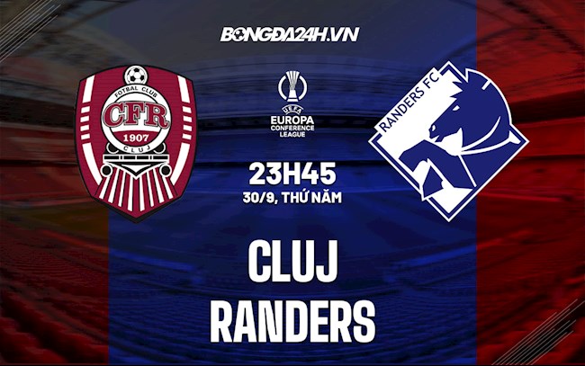 Soi kèo Cluj vs Randers Bảng D Europa Conference League 2021/22