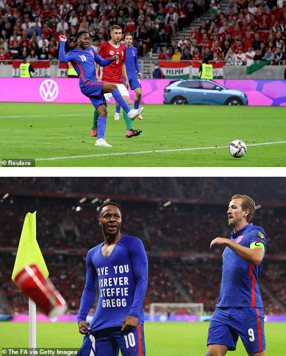 Sterling mở tỷ số cho tuyển Anh