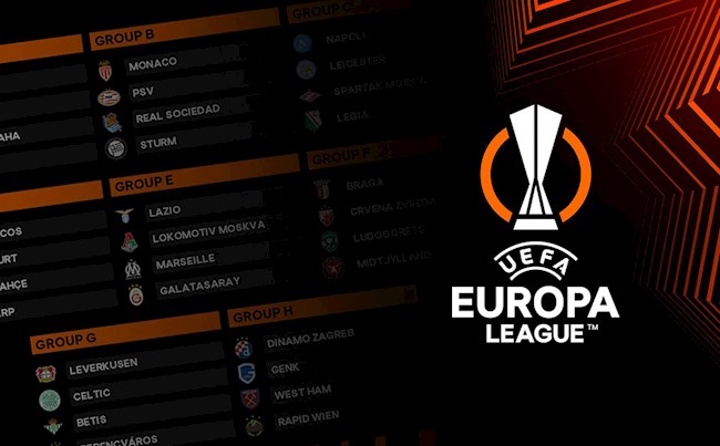 lich thi đấu europa league Lịch thi đấu Cúp C2 châu Âu UEFA Europa League 2021/2022 đêm nay 30/9