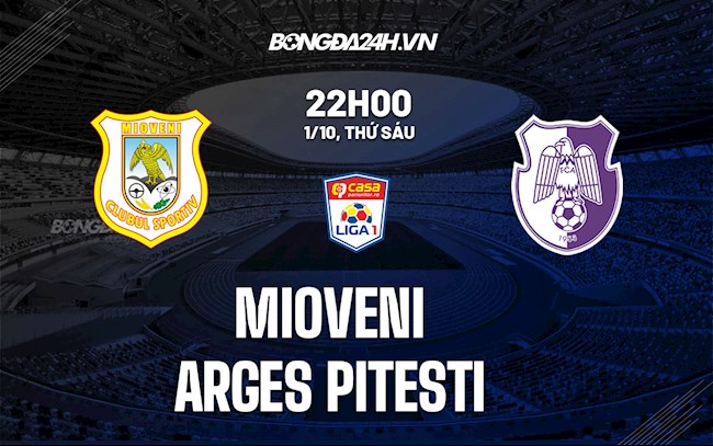 Nhận định,  Mioveni vs Arges Pitesti 22h00 ngày 1/10 (VĐQG Romania 2021/22)
