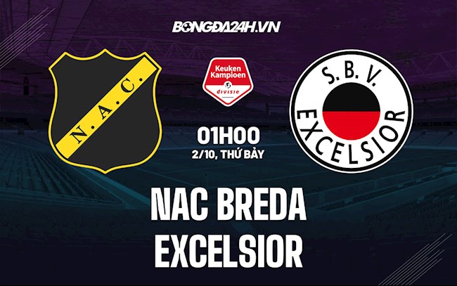 Nhận định,  NAC Breda vs Excelsior 1h00 ngày 2/10 (Hạng 2 Hà Lan 2021/22)