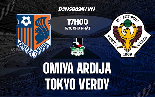 Nhận định soi kèo Omiya Ardija vs Tokyo Verdy Giải hạng 2 Nhật Bản J-League 2