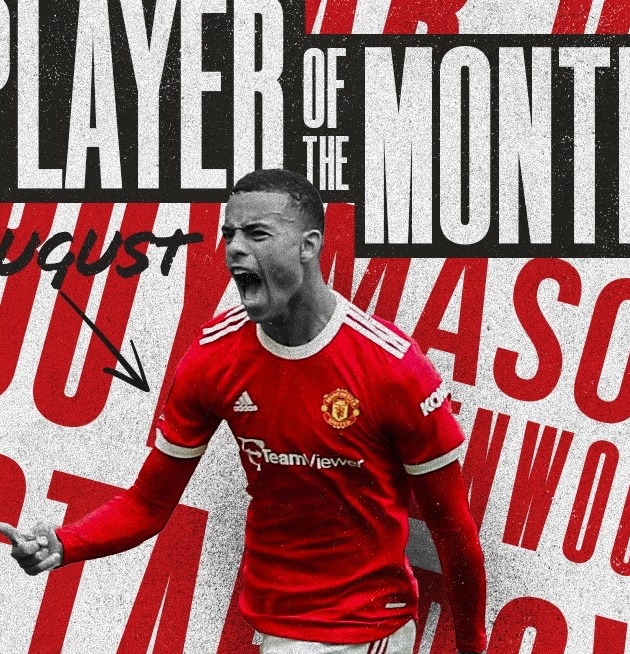 Greenwood là cầu thủ xuất sắc nhất tháng 8 của MU