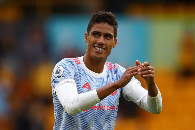 Raphael Varane trong màu áo MU