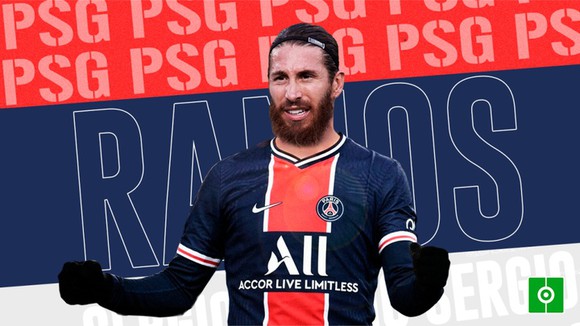 Ramos có tên trong danh sách đăng ký của PSG ở trận gặp Man City