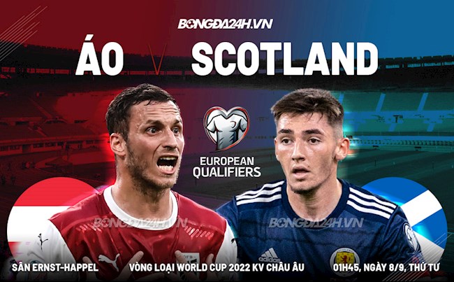 Áo vs Scotland