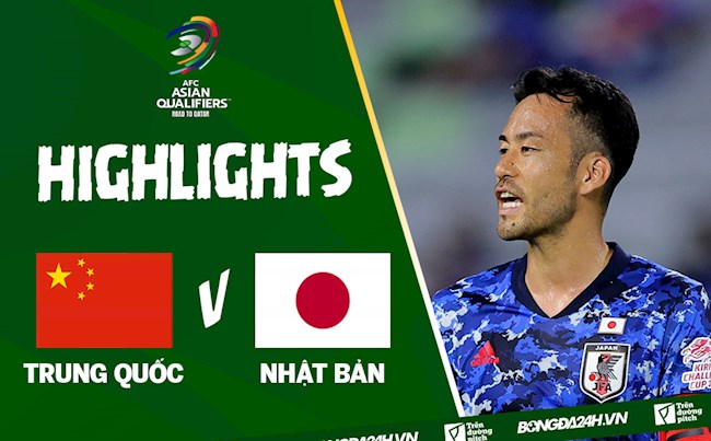 Video tổng hợp: Trung Quốc 0-1 Nhật Bản (Vòng loại World Cup 2022)