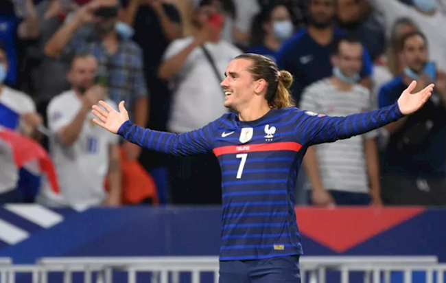 Antoine Griezmann tỏa sáng trước Phần Lan Antoine Griezmann tỏa sáng trước Phần Lan