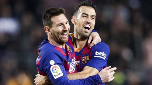 Sergio Busquets muốn Messi trở lại Barca 1