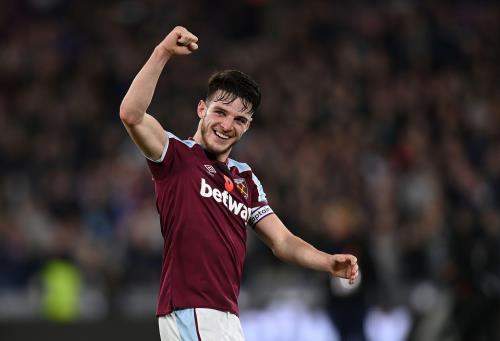 Declan Rice đánh giá cao Frankfurt