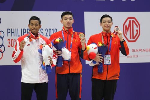 Tiểu sử VĐV bơi lội Nguyễn Hữu Kim Sơn 2