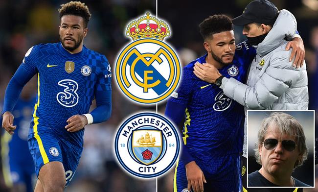 Real Madrid hoi mua Reece James