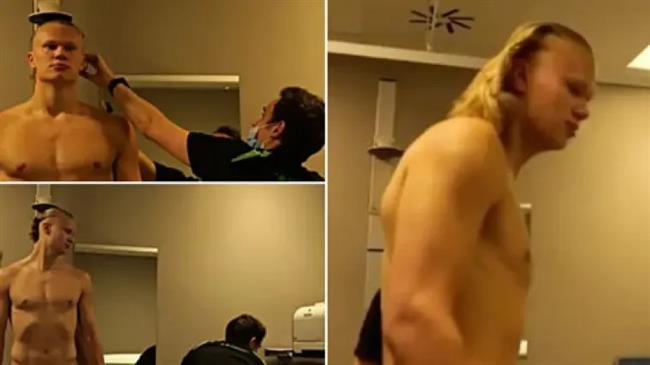 Erling Haaland bất ngờ với chiều cao mới của mình 1