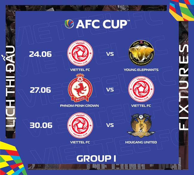 Giá vé xem Viettel thi đấu ở AFC Cup 2022 ngang với cúp C1 châu Á 1 Giá vé xem Viettel thi đấu ở AFC Cup 2022 ngang với cúp C1 châu Á 1