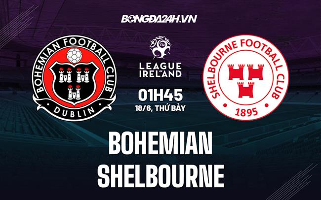 Nhận định Bohemian vs Shelbourne 1h45 ngày 18/6 (VĐQG Ireland 2022)
