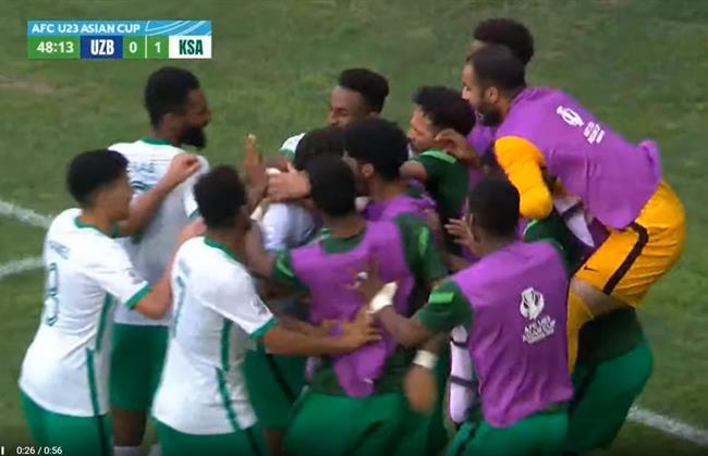 VIDEO: U23 Saudi Arabia lập siêu phẩm ghi bàn vào lưới Uzbekistan