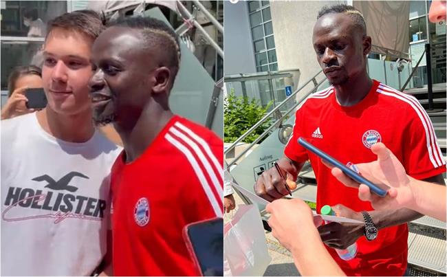 Chưa kí hợp đồng, Mane đã mặc áo đấu Bayern