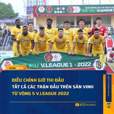 SLNA đổi giờ thi đấu tại VLeague trên sân Vinh để tránh nắng nóng 1