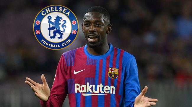 Ousmane Dembele duoc Chelsea quan tam