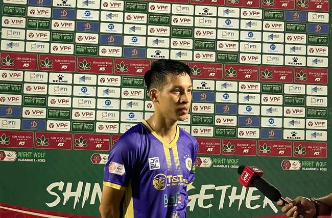 Đã rõ lý do Hùng Dũng vắng mặt ở trận Hà Nội đấu SLNA